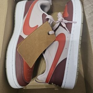 Nike Red and Maroon Sneakers